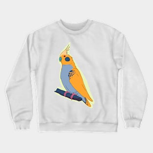 Pop Colour Cockatiel Crewneck Sweatshirt